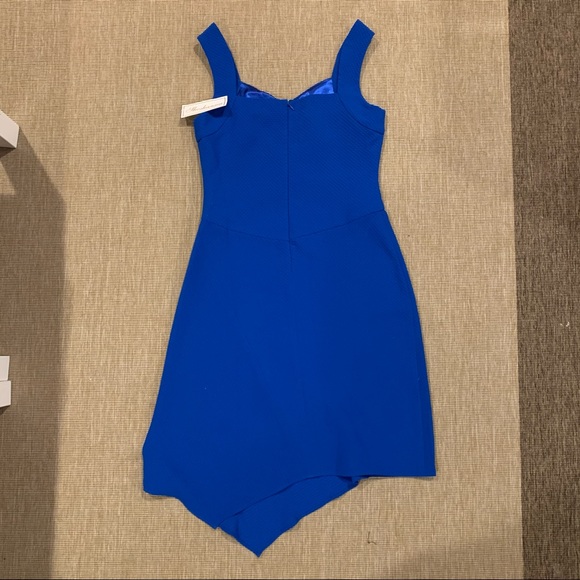 NWT Shoshana | Textured Stretch Fit & Flare Dress - Picture 7 of 8